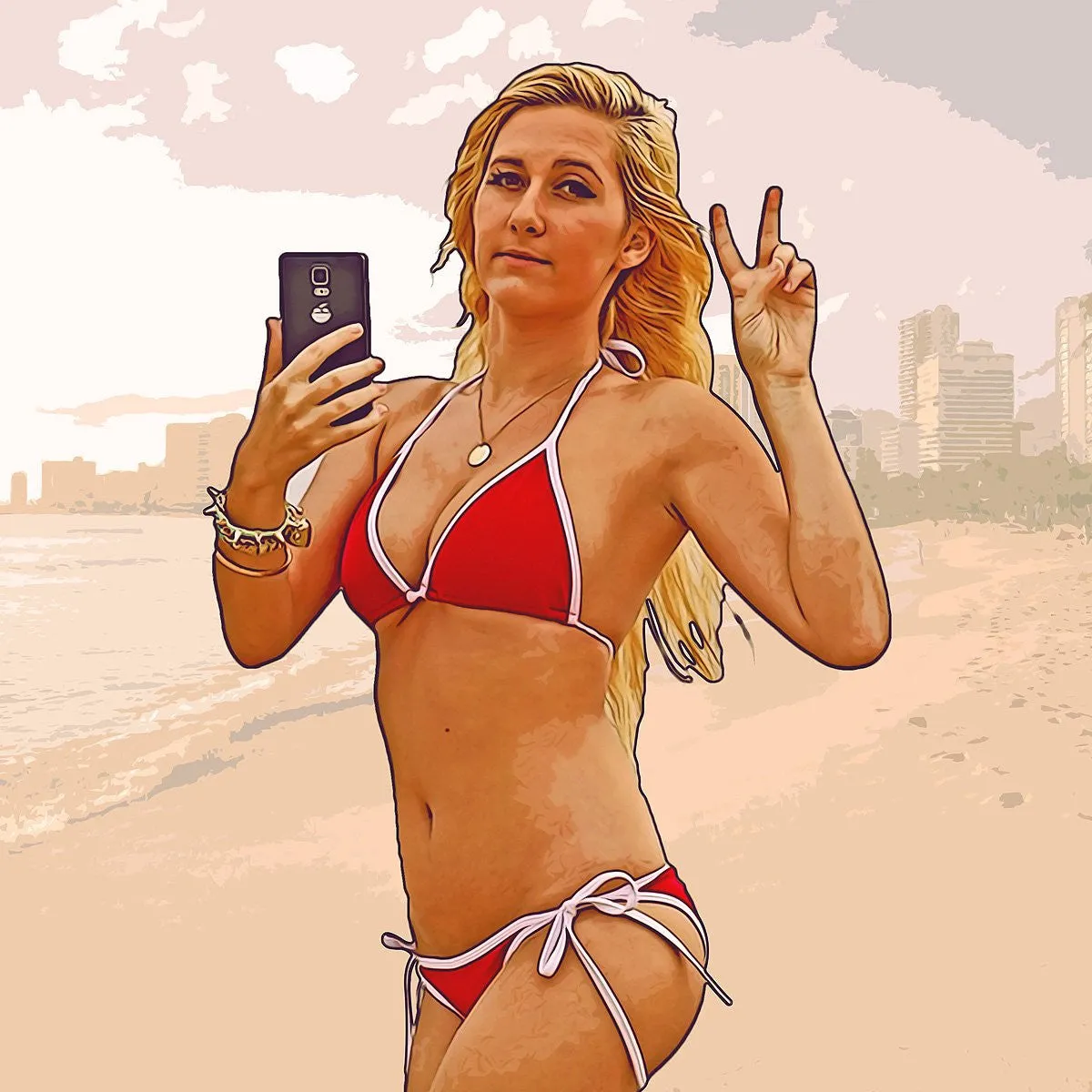 Grand Theft Art Photoshop Action