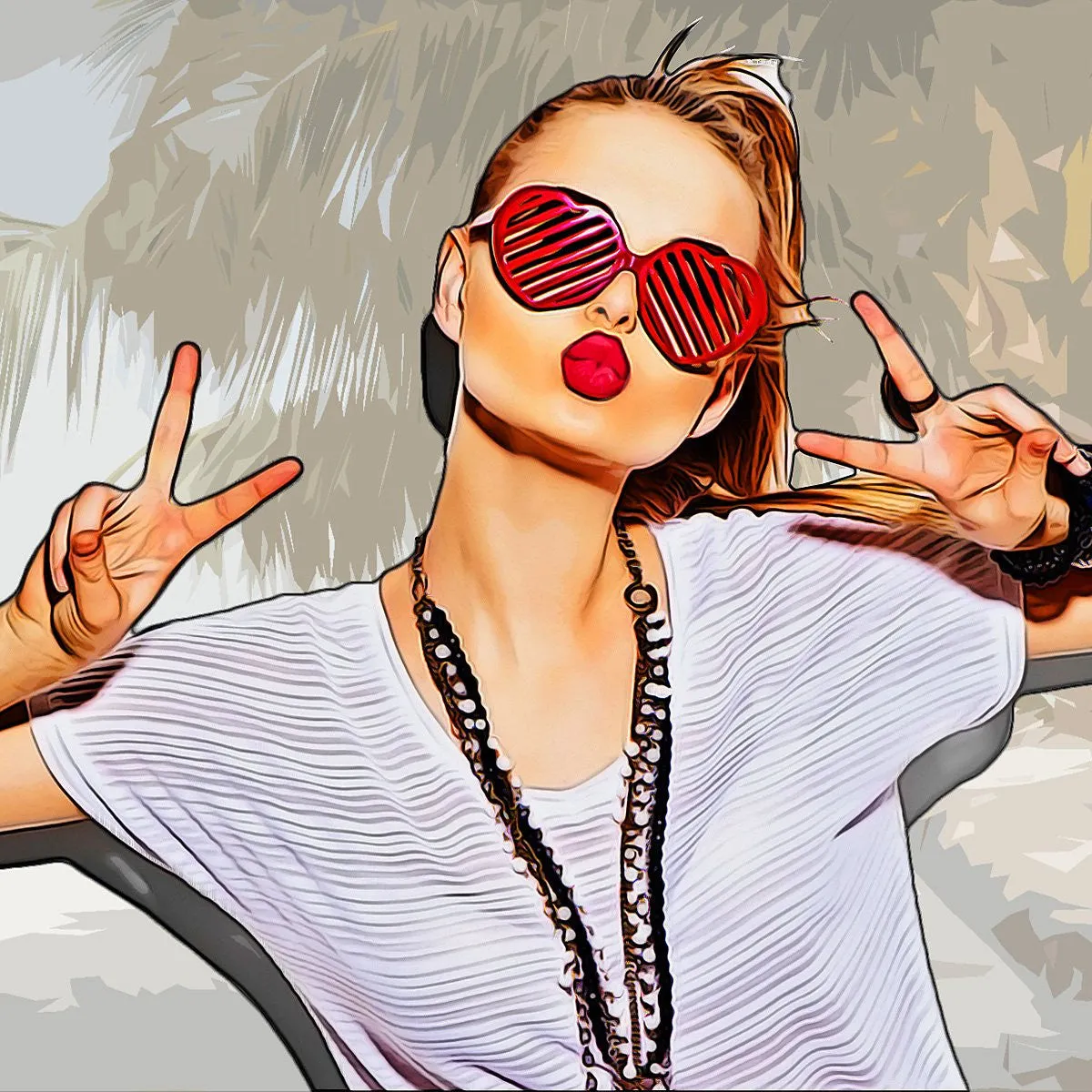 Grand Theft Art Photoshop Action