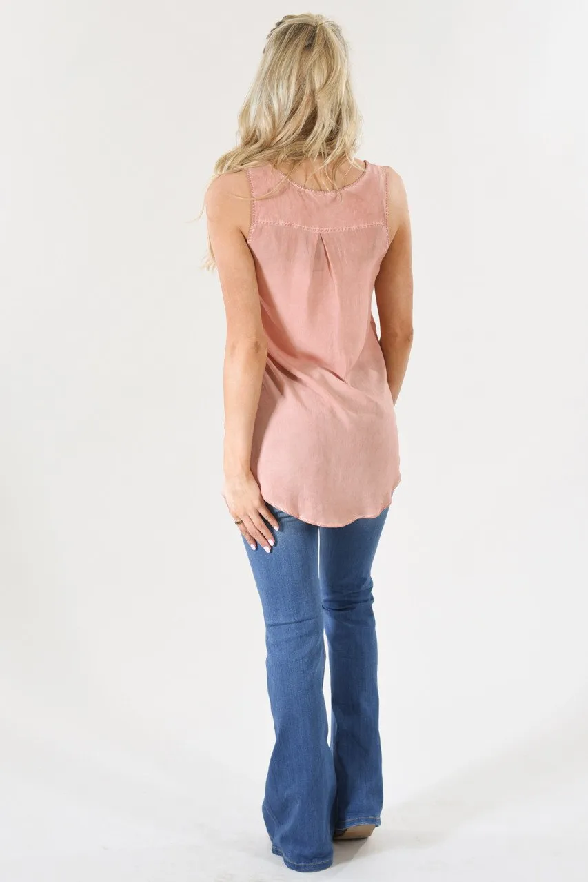 Great Escape Tank ~ Apricot