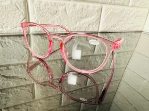 Great Quality Fashion Blue Light Blocking Readers - Pink-  .50