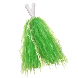 Green Pom Poms (2pc)