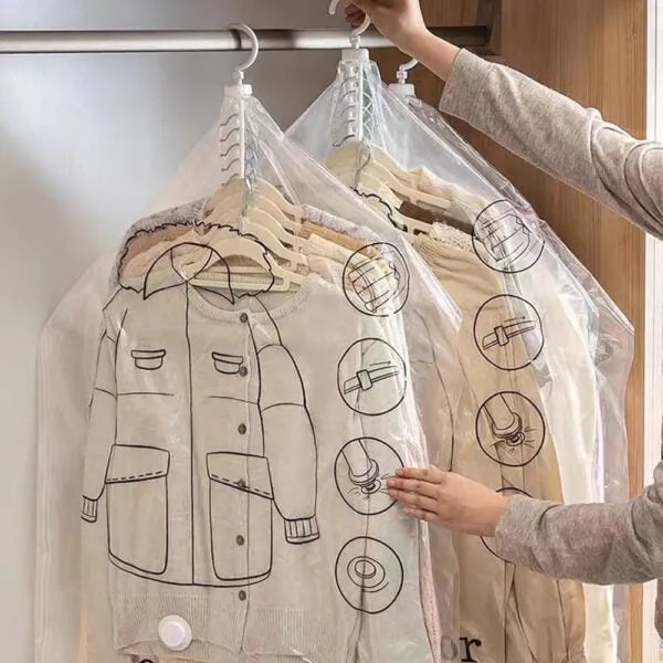 Hanging Space Bags Vacuum Storage Bags 70x110cm