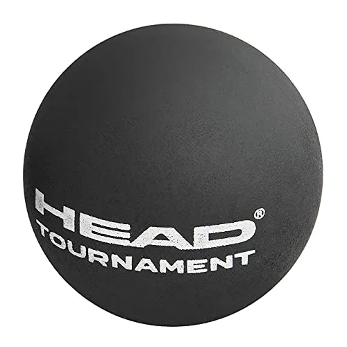 HEAD 287108 Rubber Squash Ball (Black)