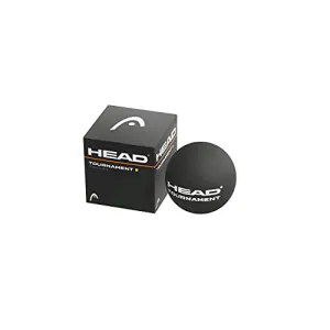 HEAD 287108 Rubber Squash Ball (Black)
