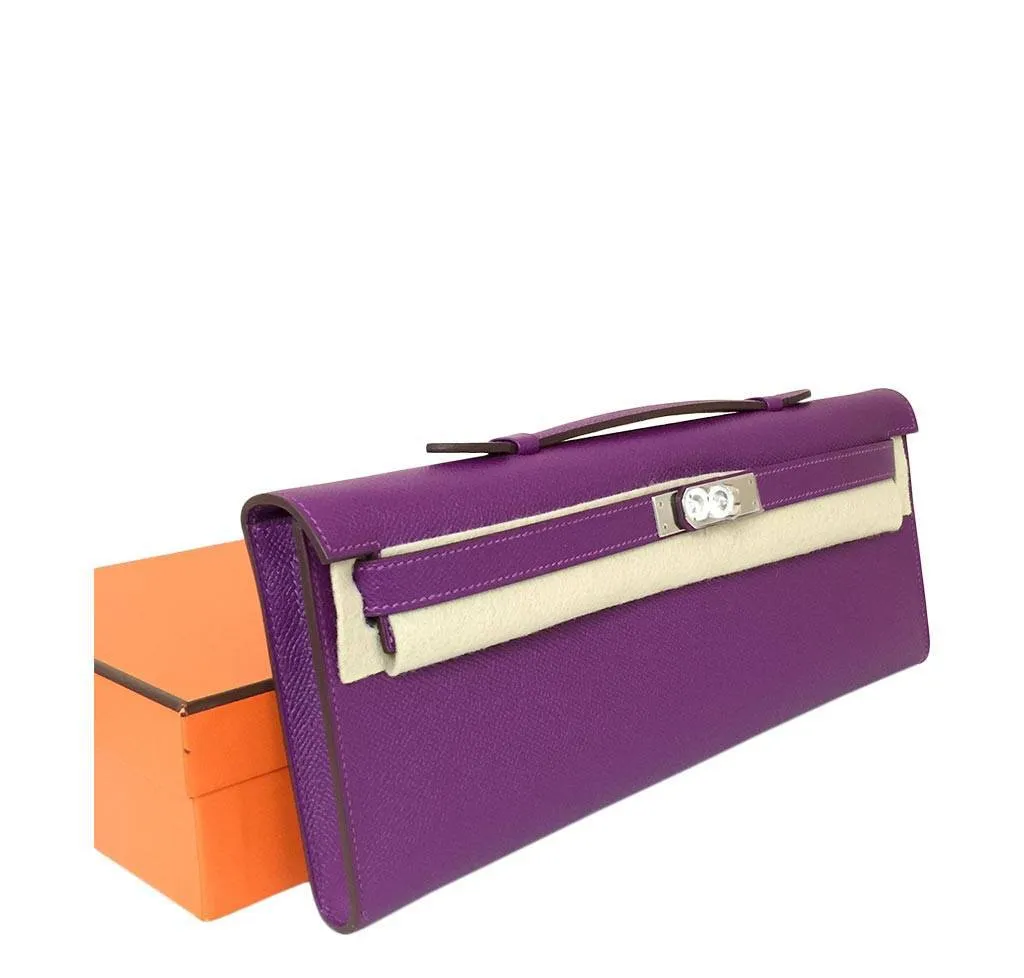 Hermès Kelly Cut Anemone Bag PHW