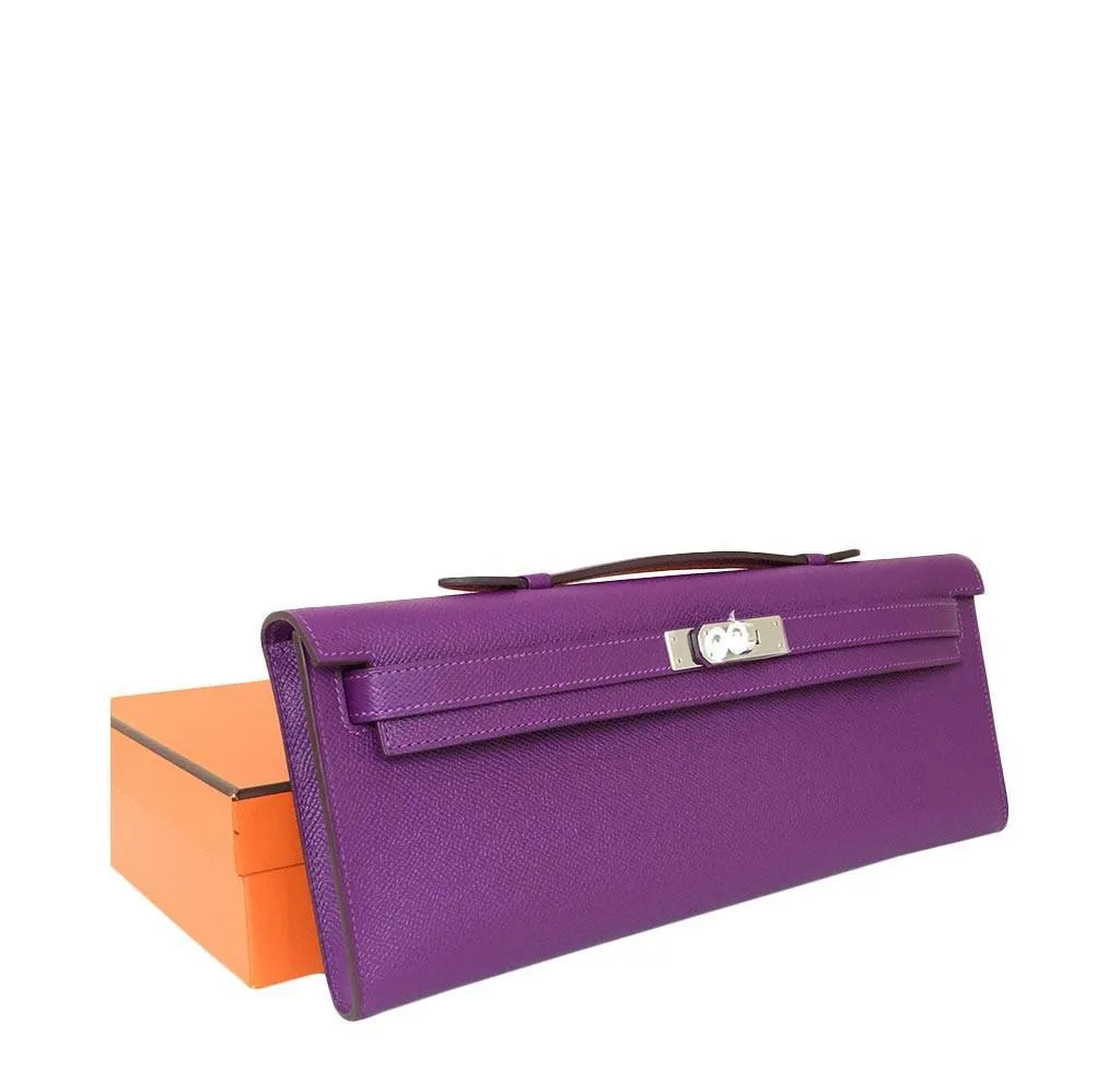 Hermès Kelly Cut Anemone Bag PHW