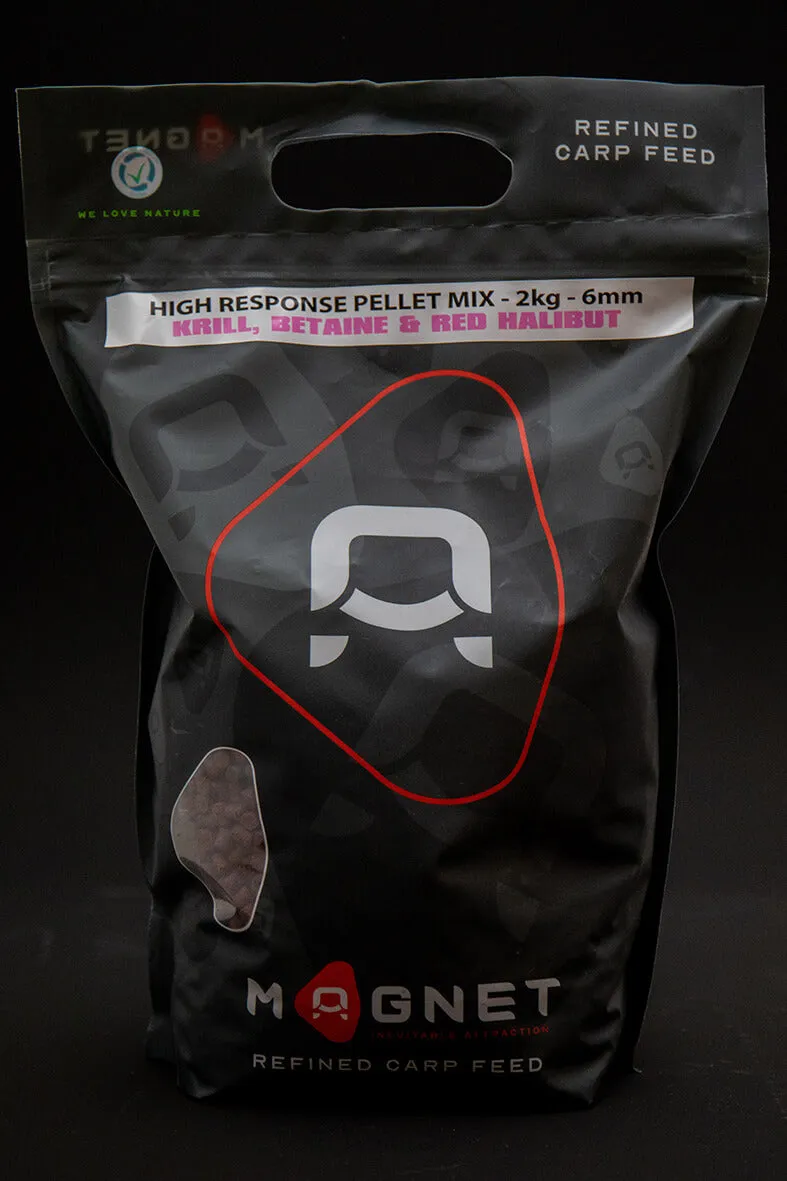 High Response Pellet Mix Krill, Betaine & Red Halibut 6mm 2kg