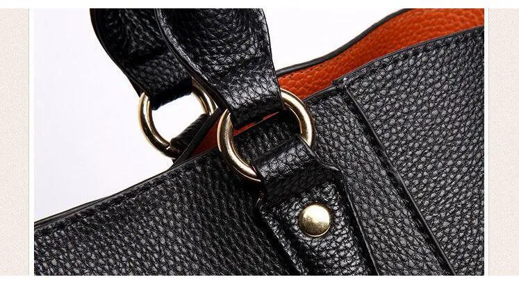 HoldAll With Detachable Inner Bag and Long Strap Shoulder Handbag-Blue