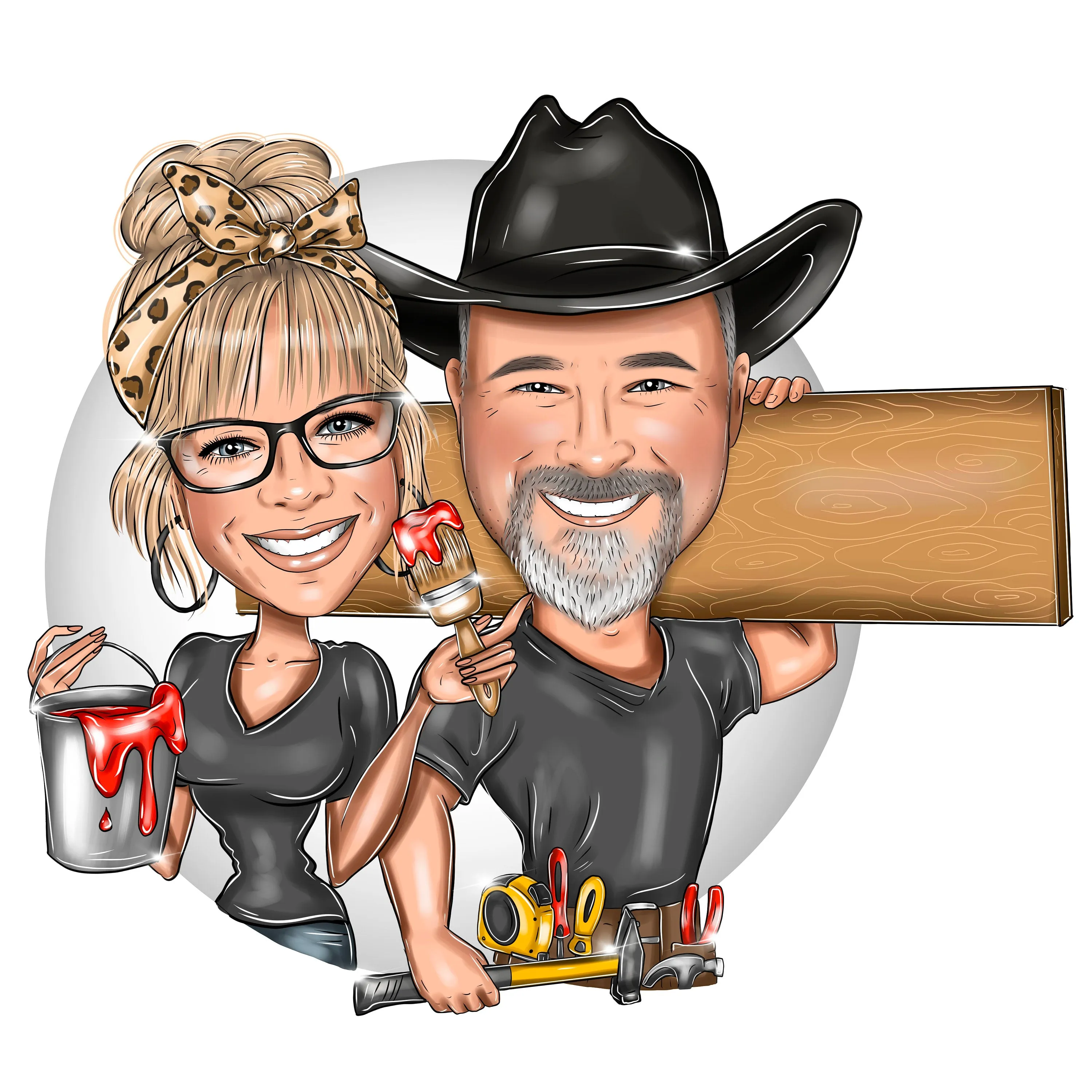 House Painter Logo / house decorator logo