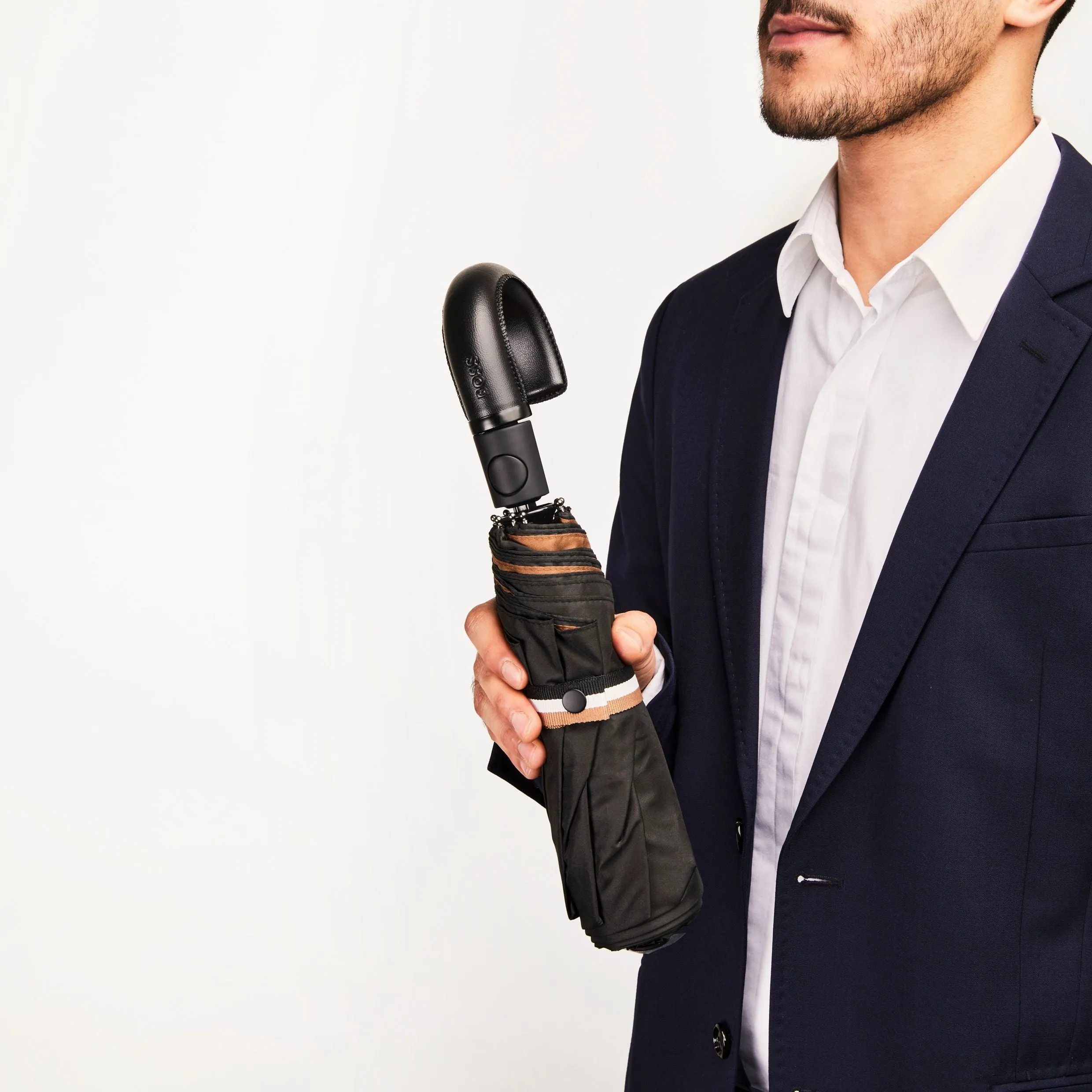 HUGO BOSS HUF321A-Umbrella pocket Iconic Black