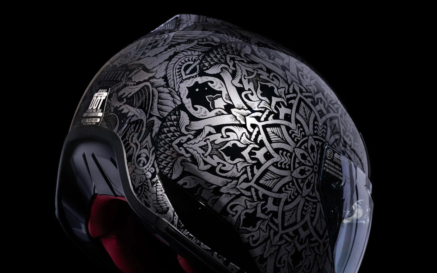 Icon Domain Helmet - Gravitas - Black