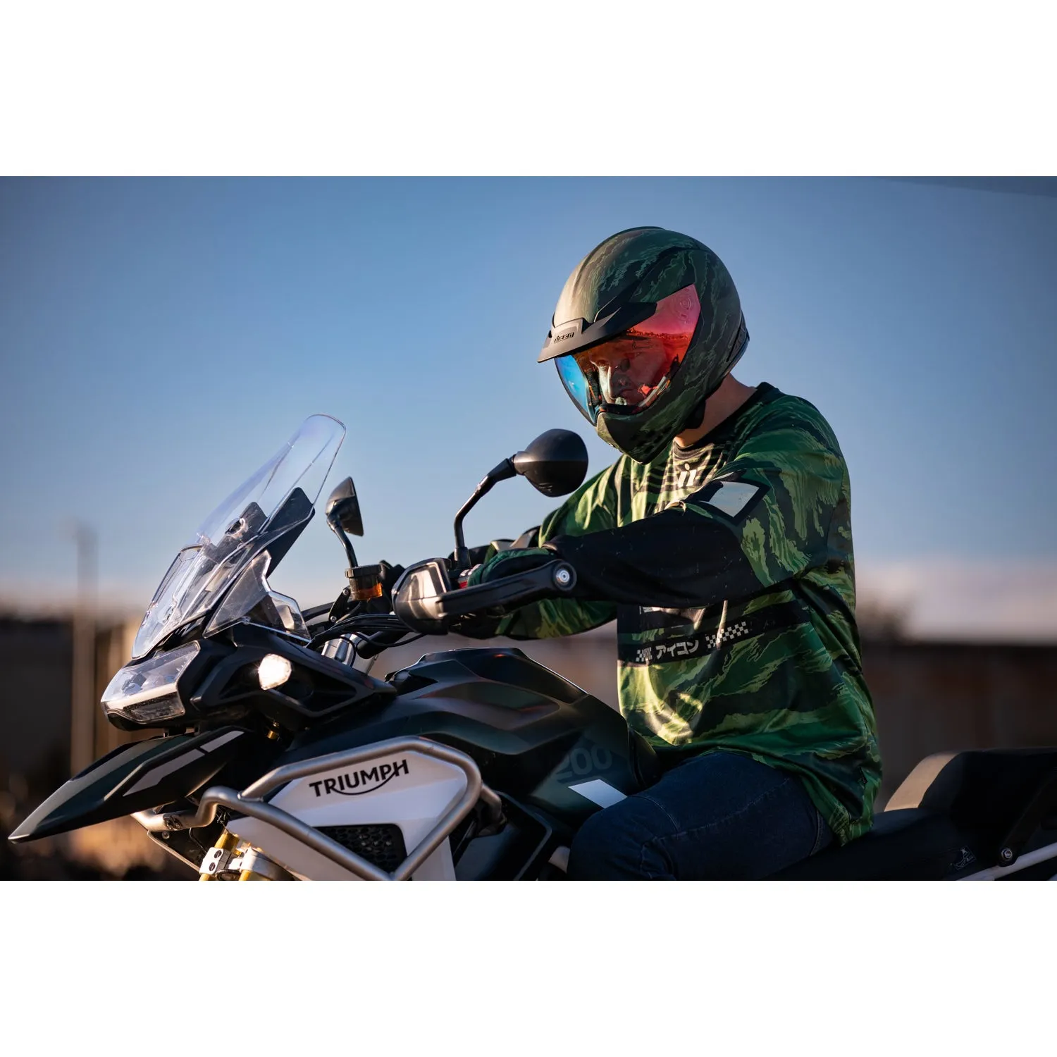 ICON Domain™ Tiger's Blood Helmet