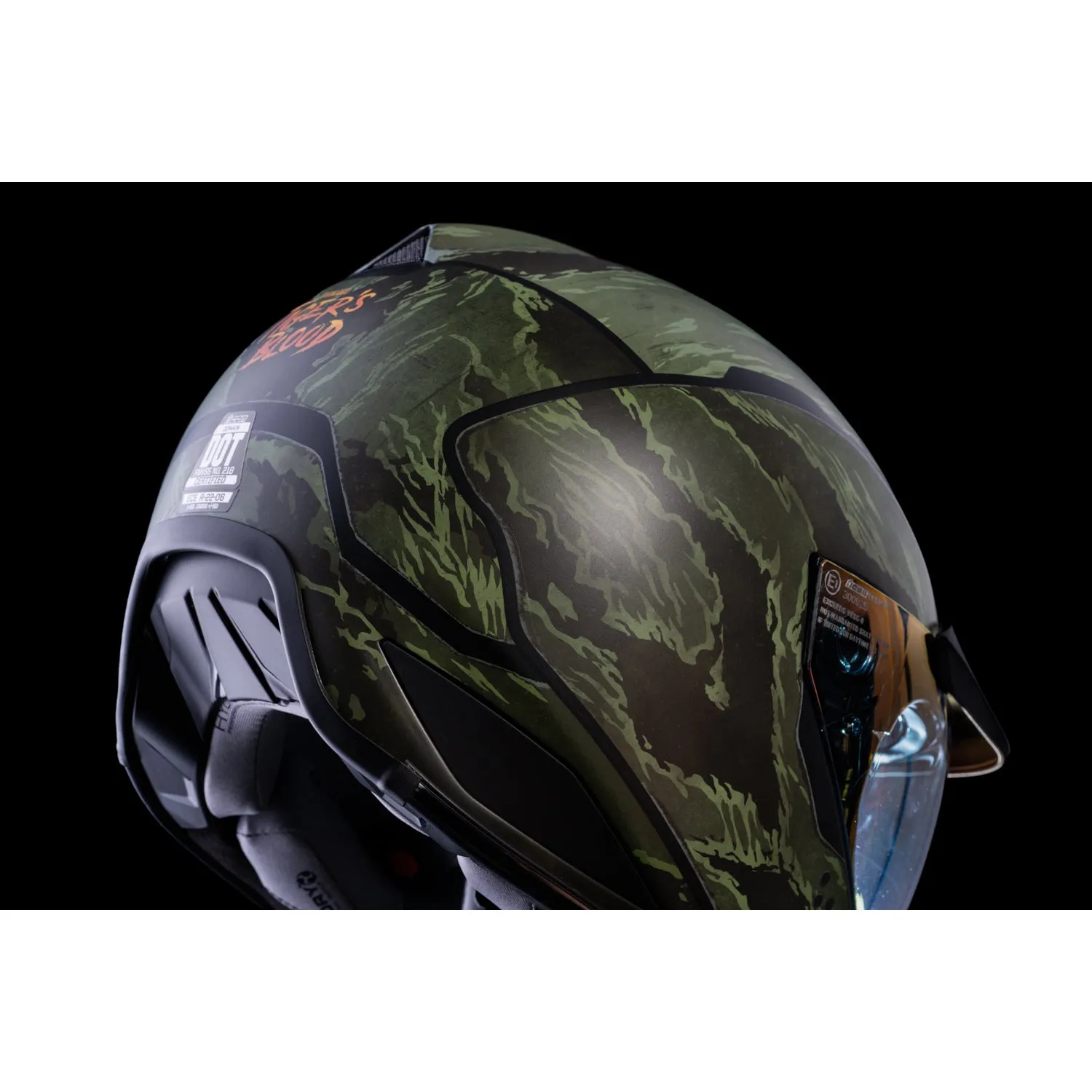 ICON Domain™ Tiger's Blood Helmet