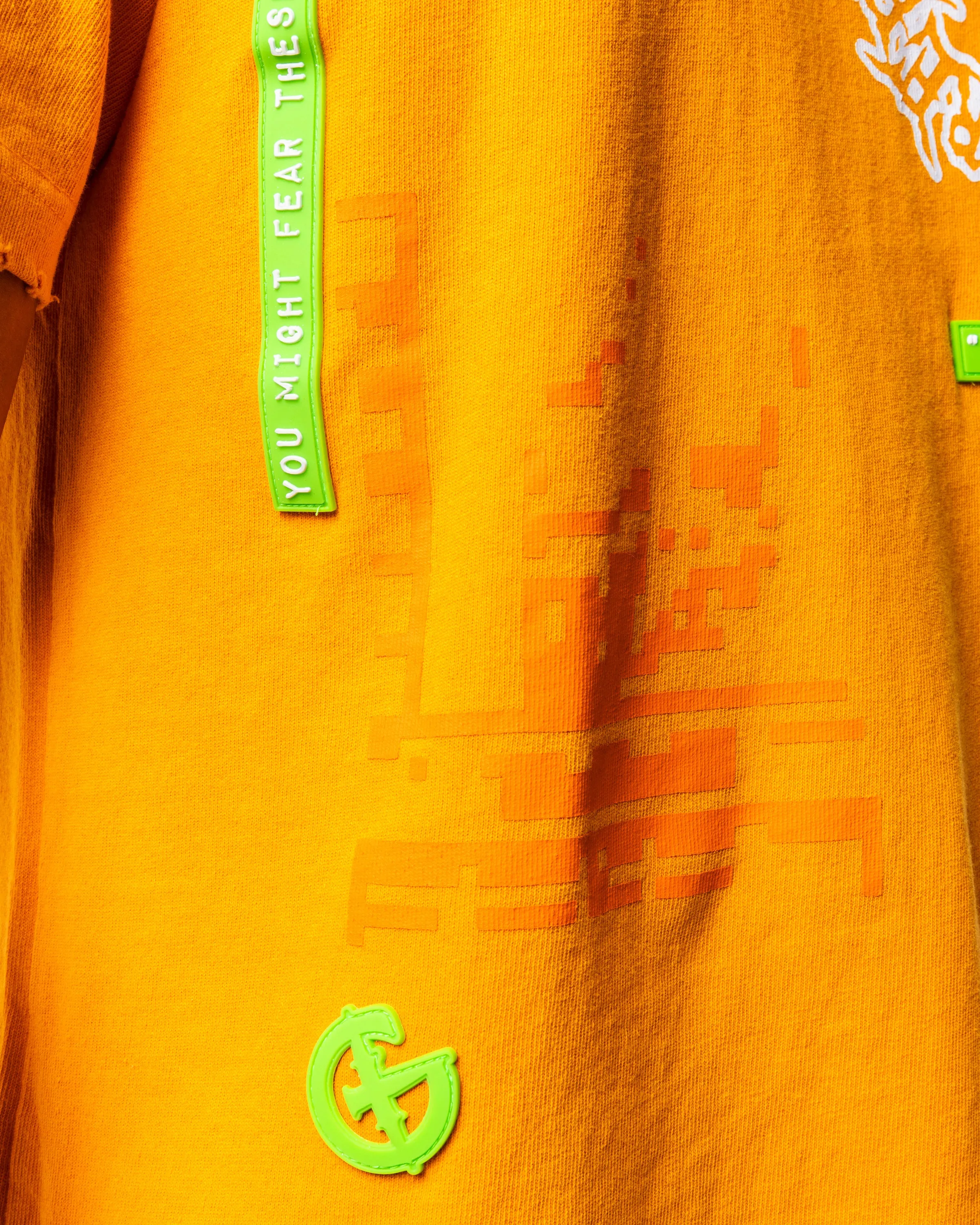 IMMORTAL HOODIE (BUTTER/ORANGE)