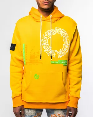 IMMORTAL HOODIE (BUTTER/ORANGE)