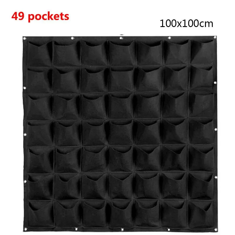 Indoor wall Hanging Planter Pockets