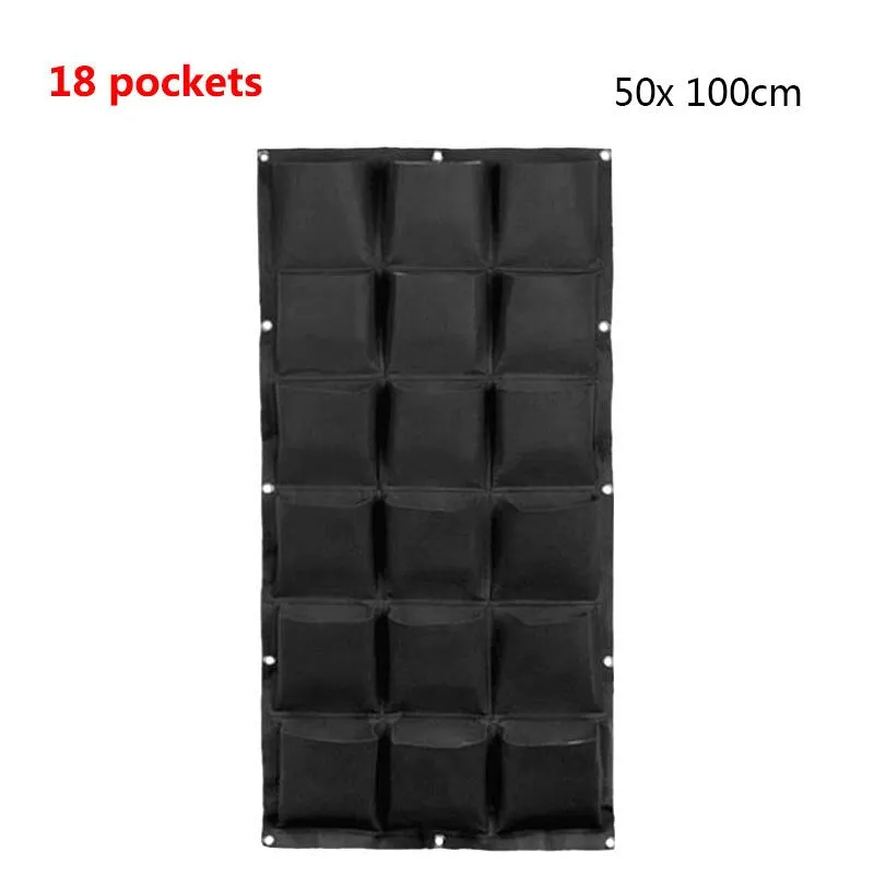 Indoor wall Hanging Planter Pockets