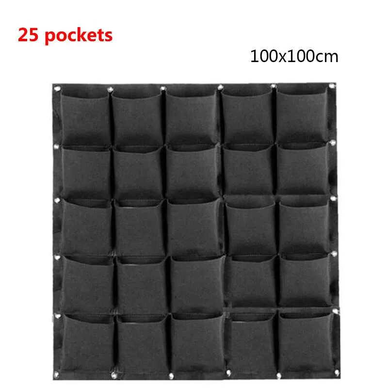Indoor wall Hanging Planter Pockets
