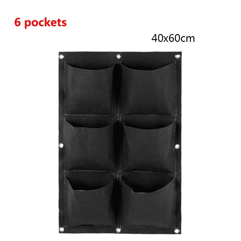 Indoor wall Hanging Planter Pockets