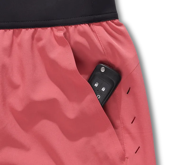 Interval Short - Mesa Red / Liner