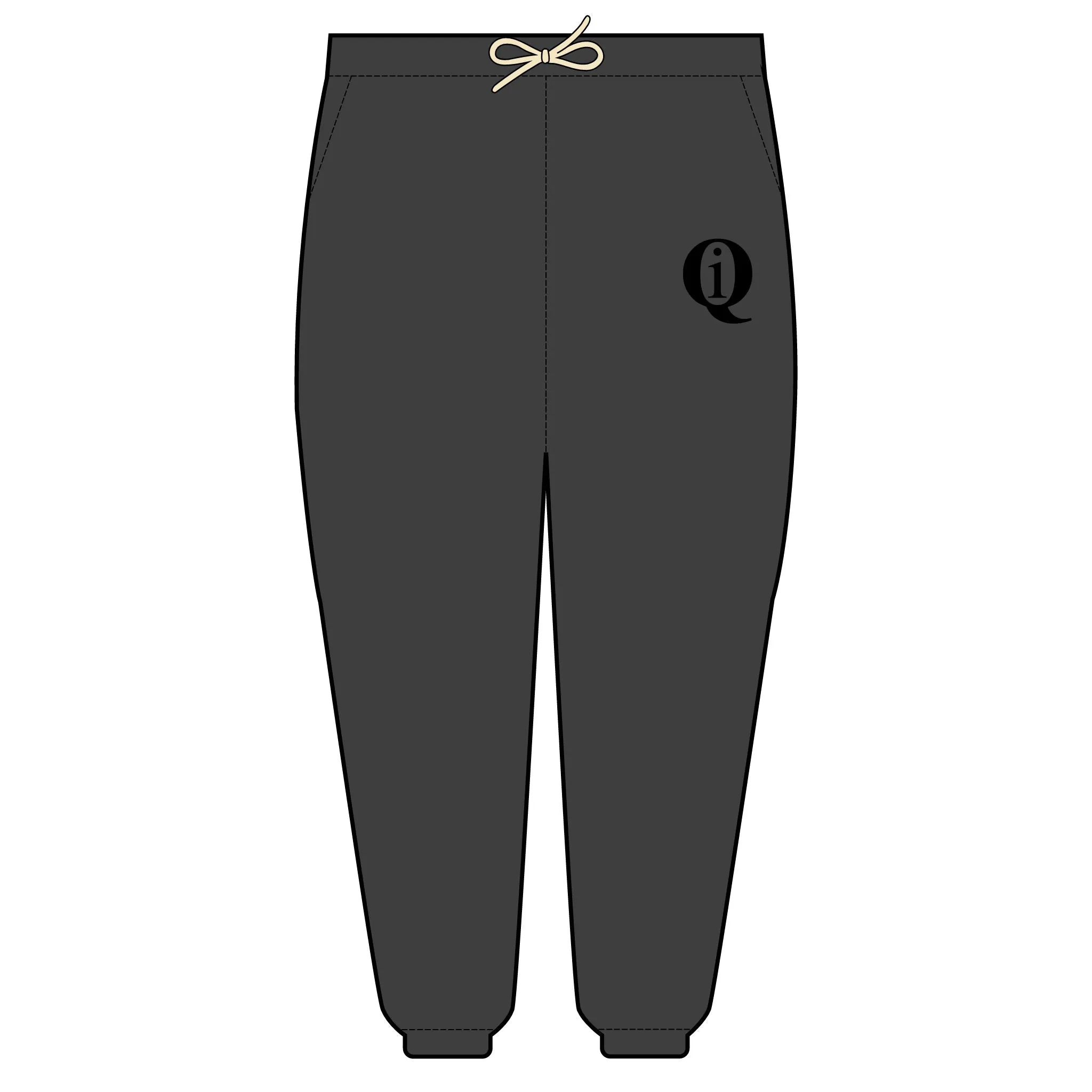 IQ Fashion |  Unisex Lightweight Fleece Sweatpants