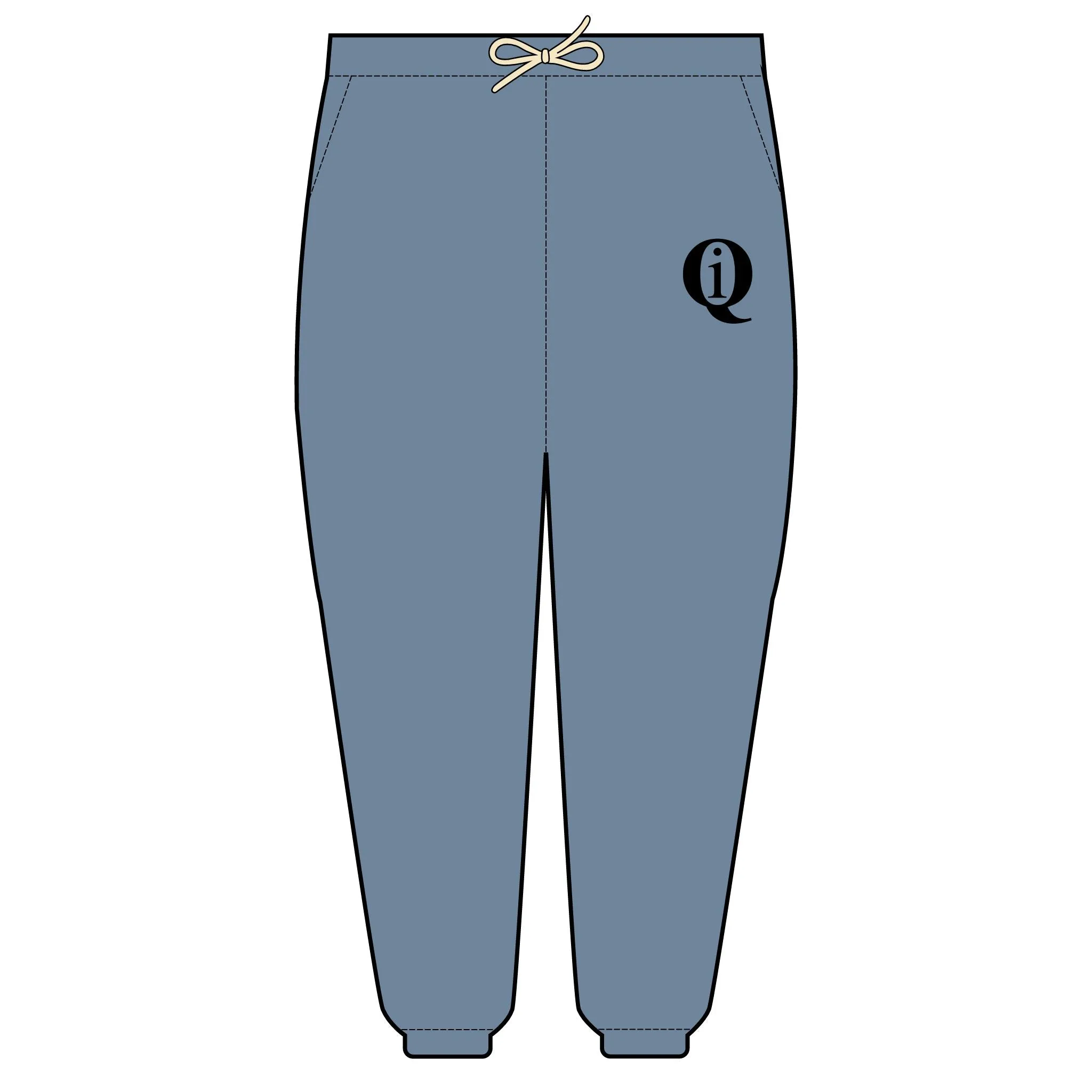 IQ Fashion |  Unisex Lightweight Fleece Sweatpants