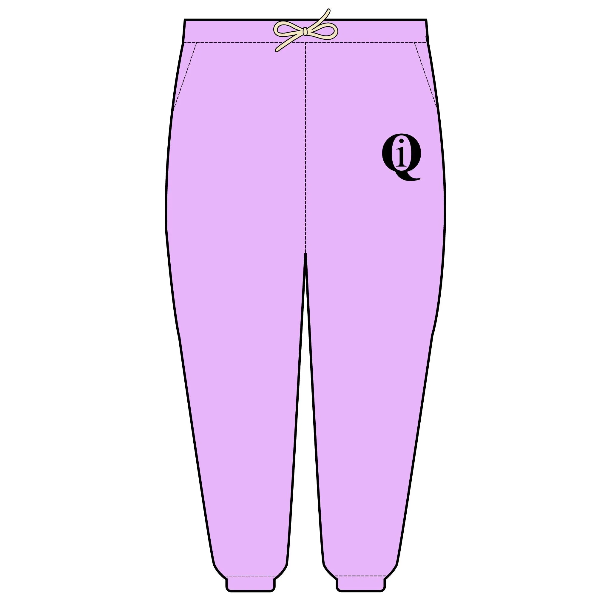 IQ Fashion |  Unisex Lightweight Fleece Sweatpants