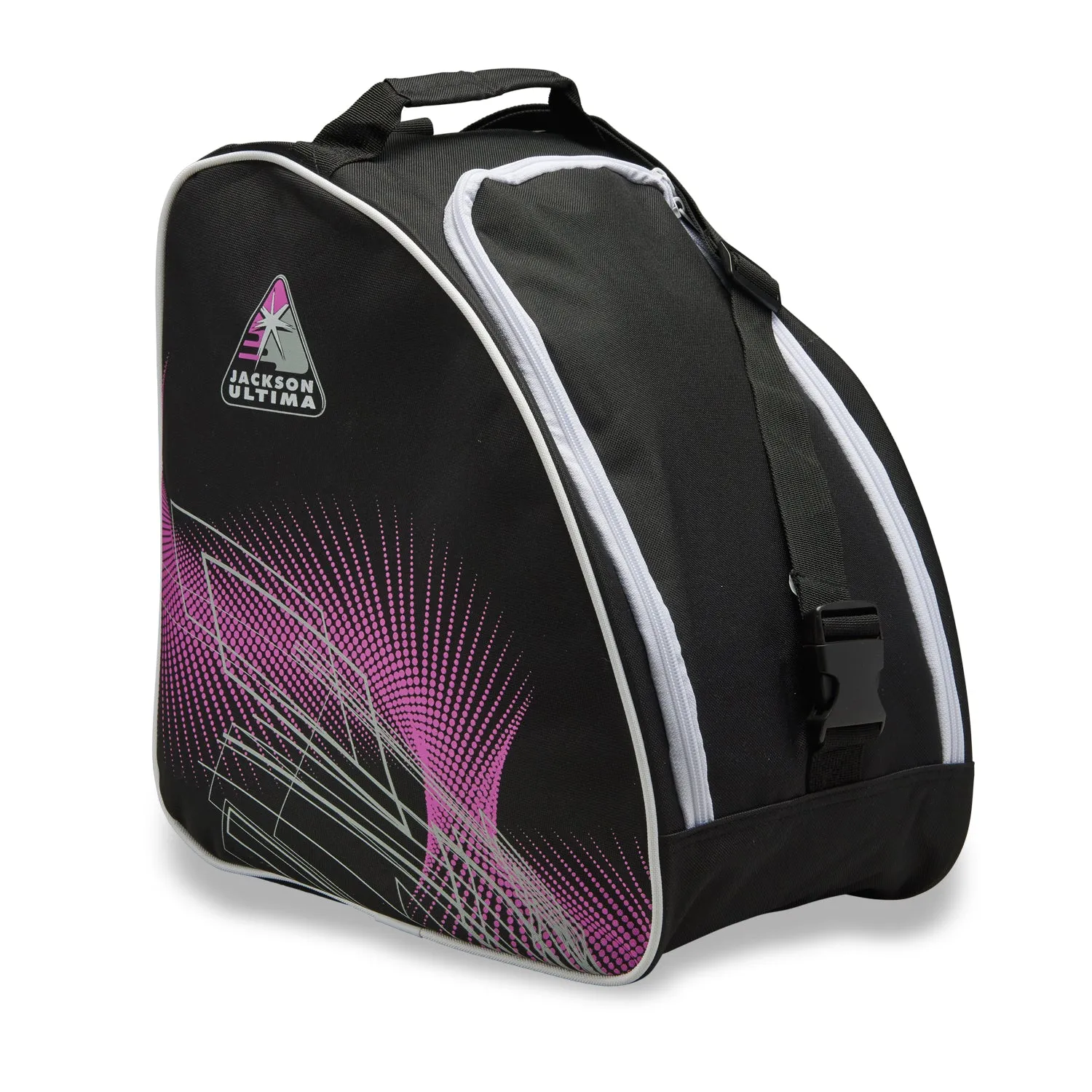 Jackson Oversized Ice Skate Bag - Black / Purple