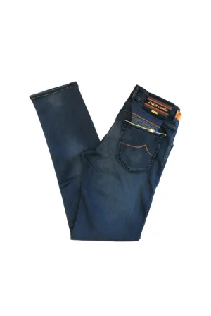 Jacob Cohën Men's Slim Fit Jeans Washed Blue