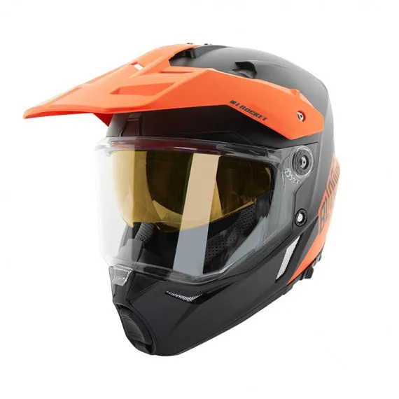 Joe Rocket Blood Runs Cold RKT 26 Dual Sport Helmet With Double Lens Shield