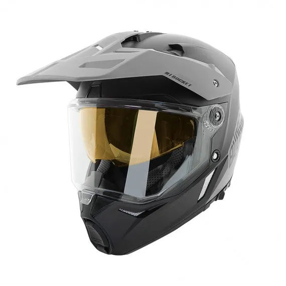 Joe Rocket Blood Runs Cold RKT 26 Dual Sport Helmet With Double Lens Shield