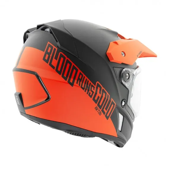 Joe Rocket Blood Runs Cold RKT 26 Dual Sport Helmet With Double Lens Shield