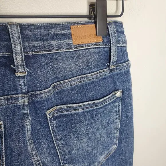 Judy Blue Hi-Waisted Tummy Control Clean Skinny Denim 88417 Women’s Size 1 / 25