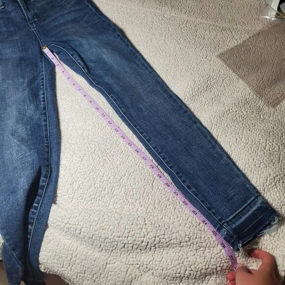 Judy Blue Hi-Waisted Tummy Control Clean Skinny Denim 88417 Women’s Size 1 / 25