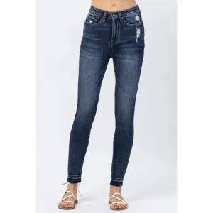 Judy Blue Hi-Waisted Tummy Control Clean Skinny Denim 88417 Women’s Size 1 / 25