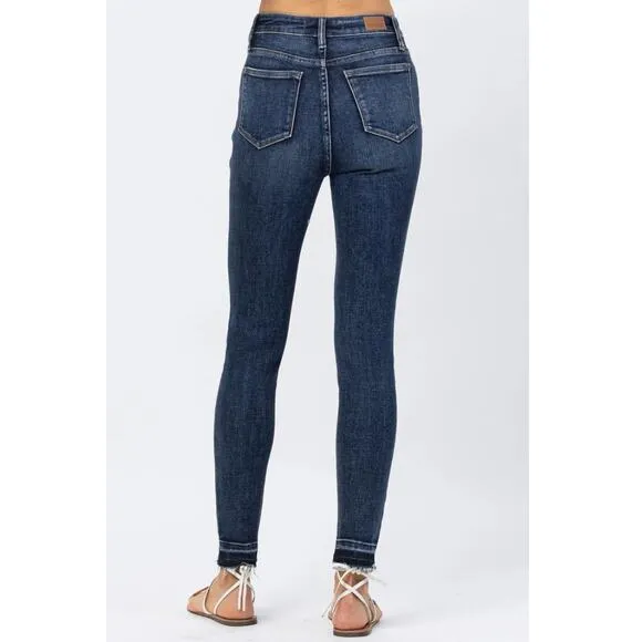 Judy Blue Hi-Waisted Tummy Control Clean Skinny Denim 88417 Women’s Size 1 / 25