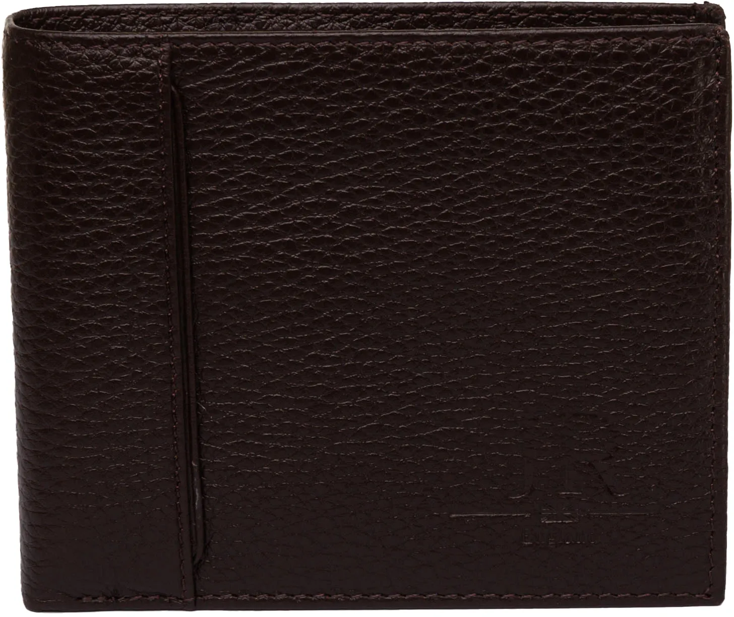 Justin Reece England Wallet Embossed In Brown
