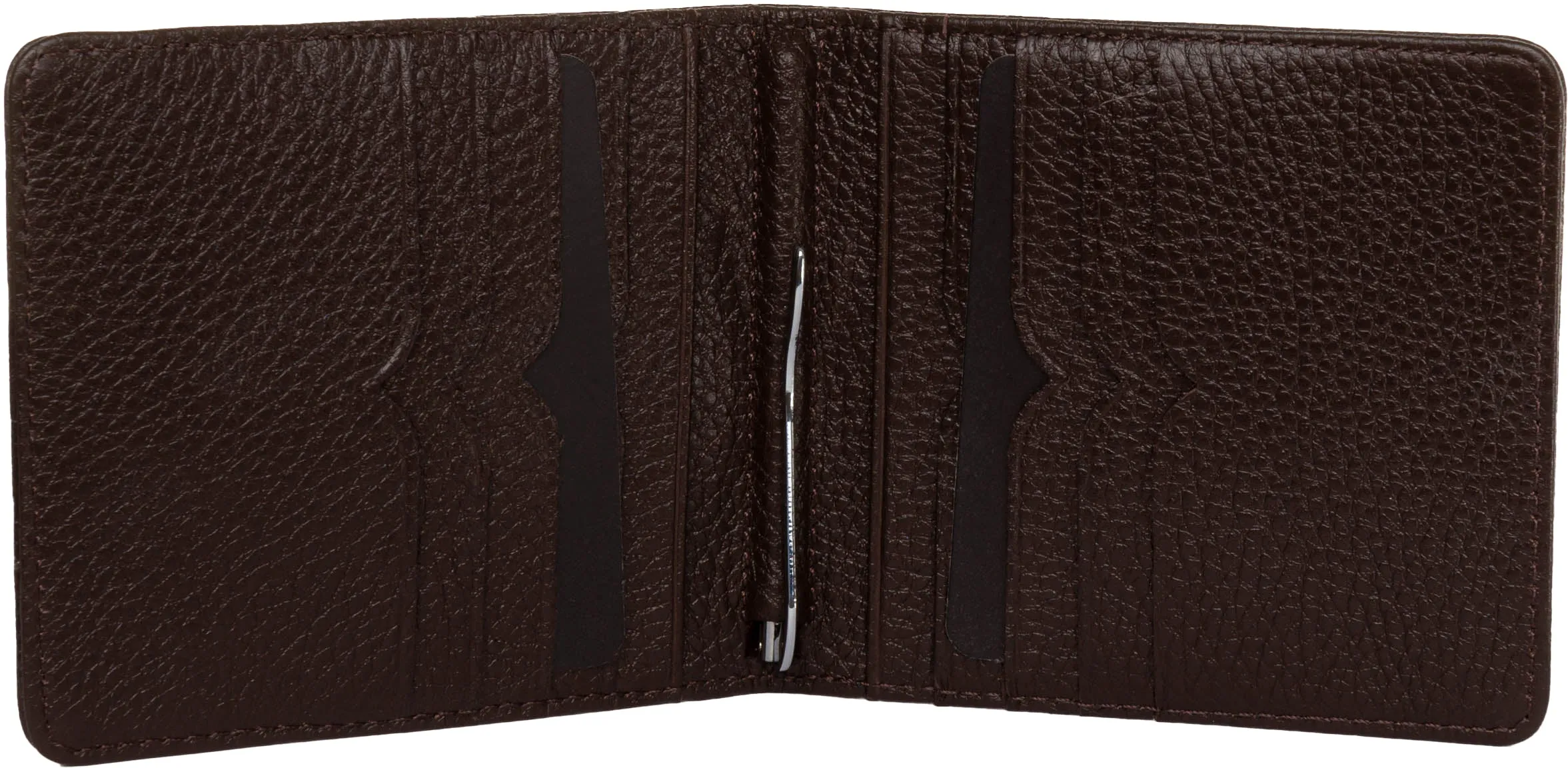 Justin Reece England Wallet Embossed In Brown
