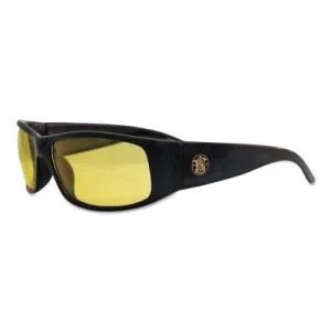 Kimberly-Clark Professional Elite Safety Eyewear, Amber Lens, Anti-Fog, Anti-Scratch, Black Frame, Nylon, 21305