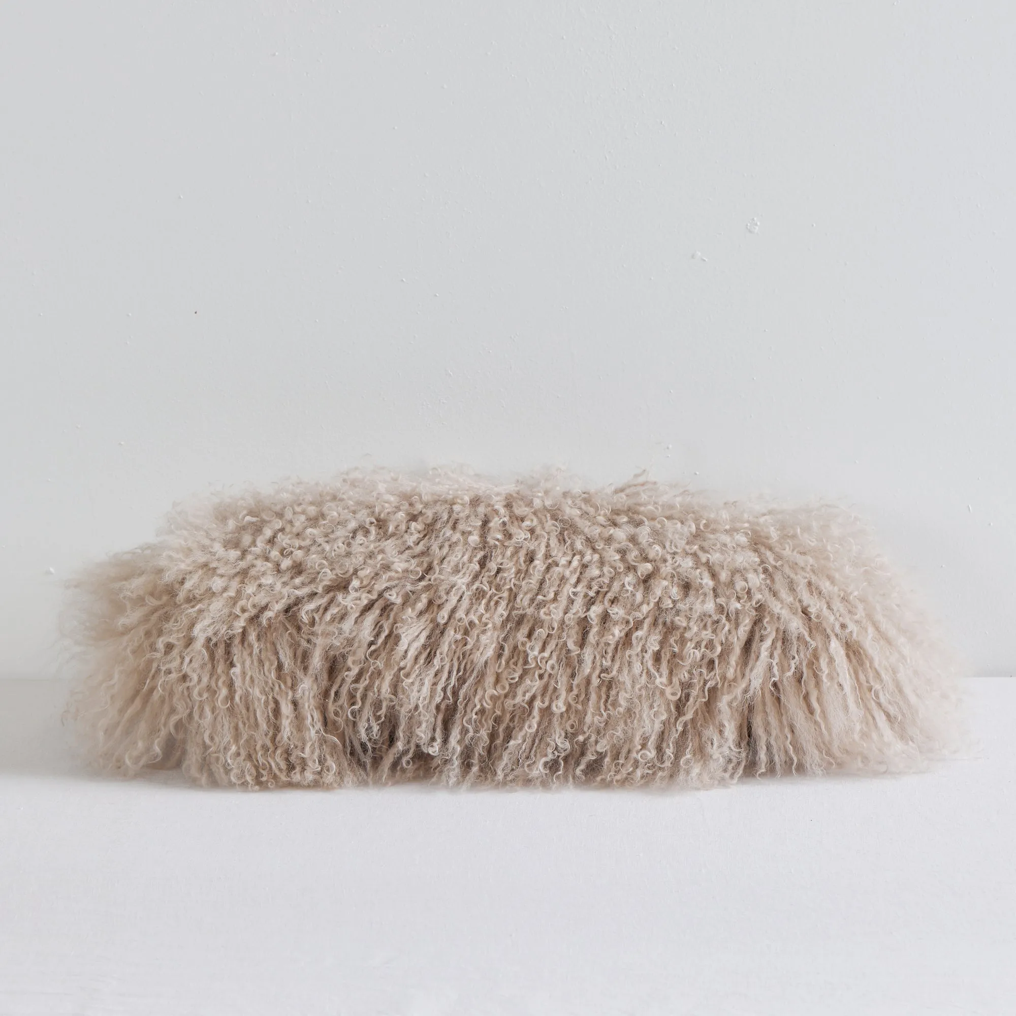 Lambie Cushion - Latte - 25x50cm