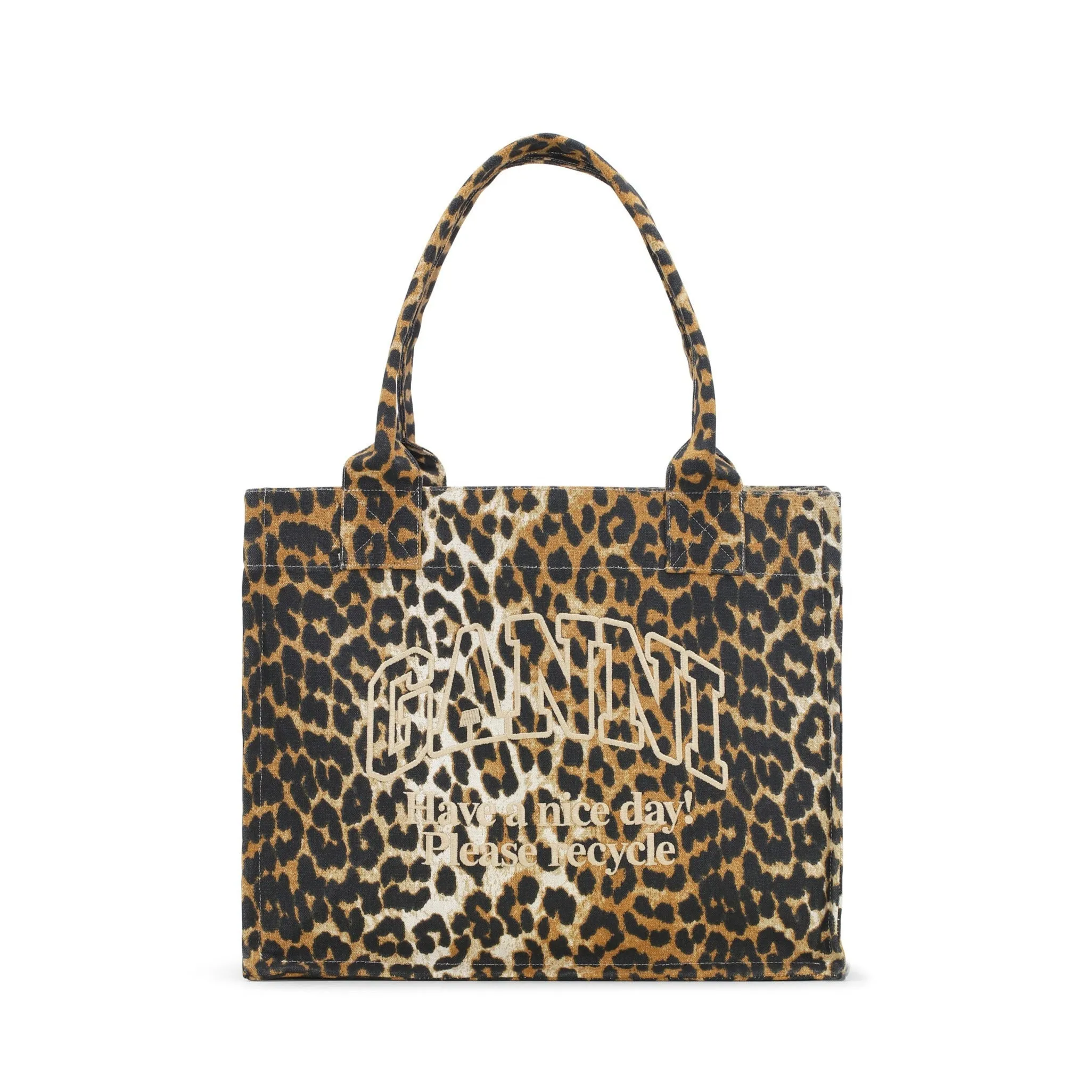 LARGE TOTE BAG | LEOPARD