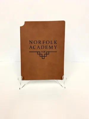 Leather Embossed Journal w/ Pen Holder