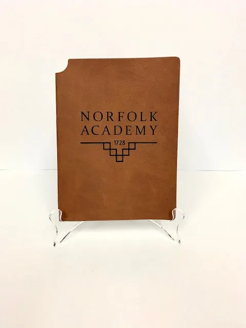 Leather Embossed Journal w/ Pen Holder