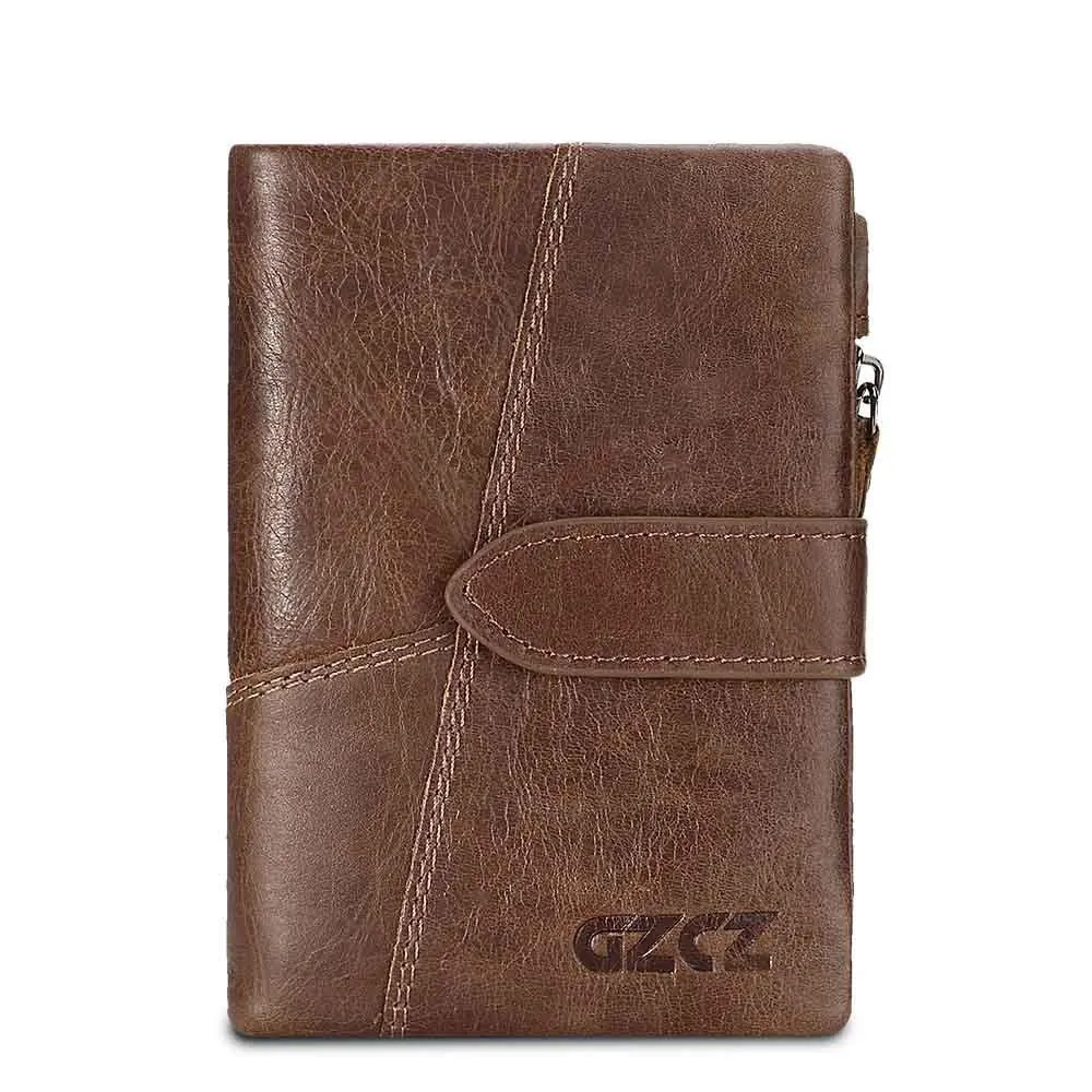 Leather Long Stitching Clutch Multifunctional Casual Wallet