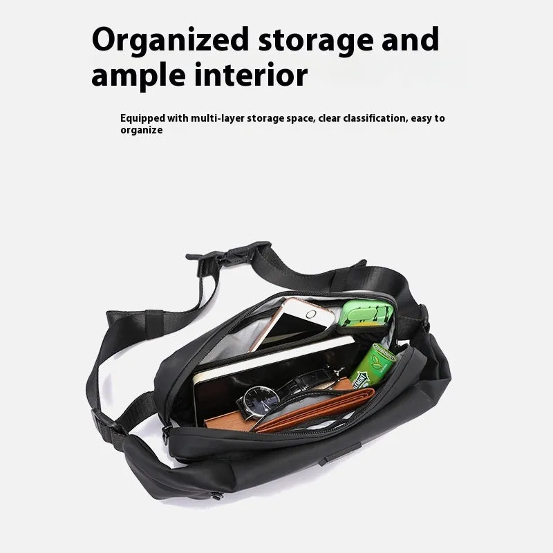 LED Smart Waist Bag Outdoor Sports Billboard Mobile Display