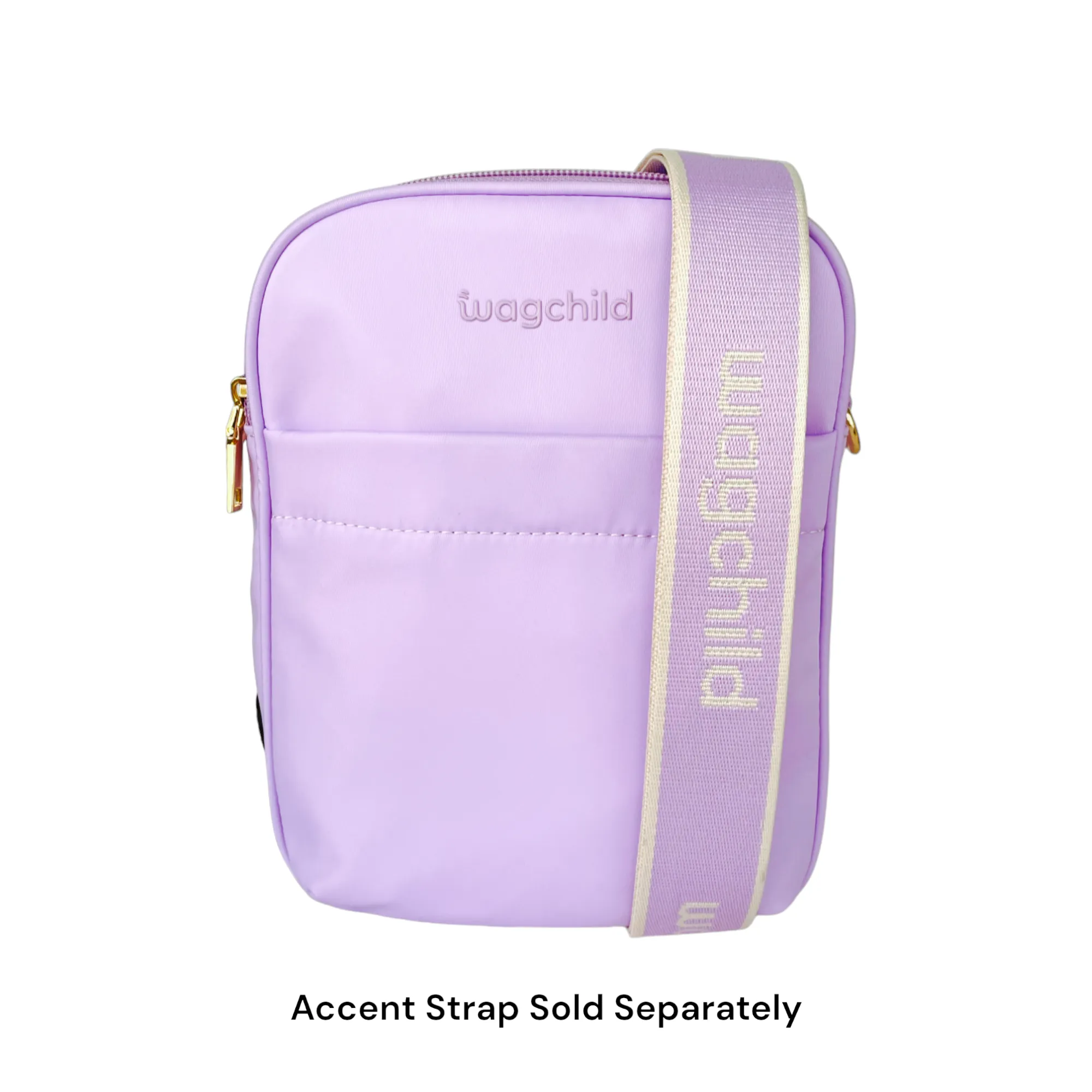 Lilac Crossbody Dog Walking Bag