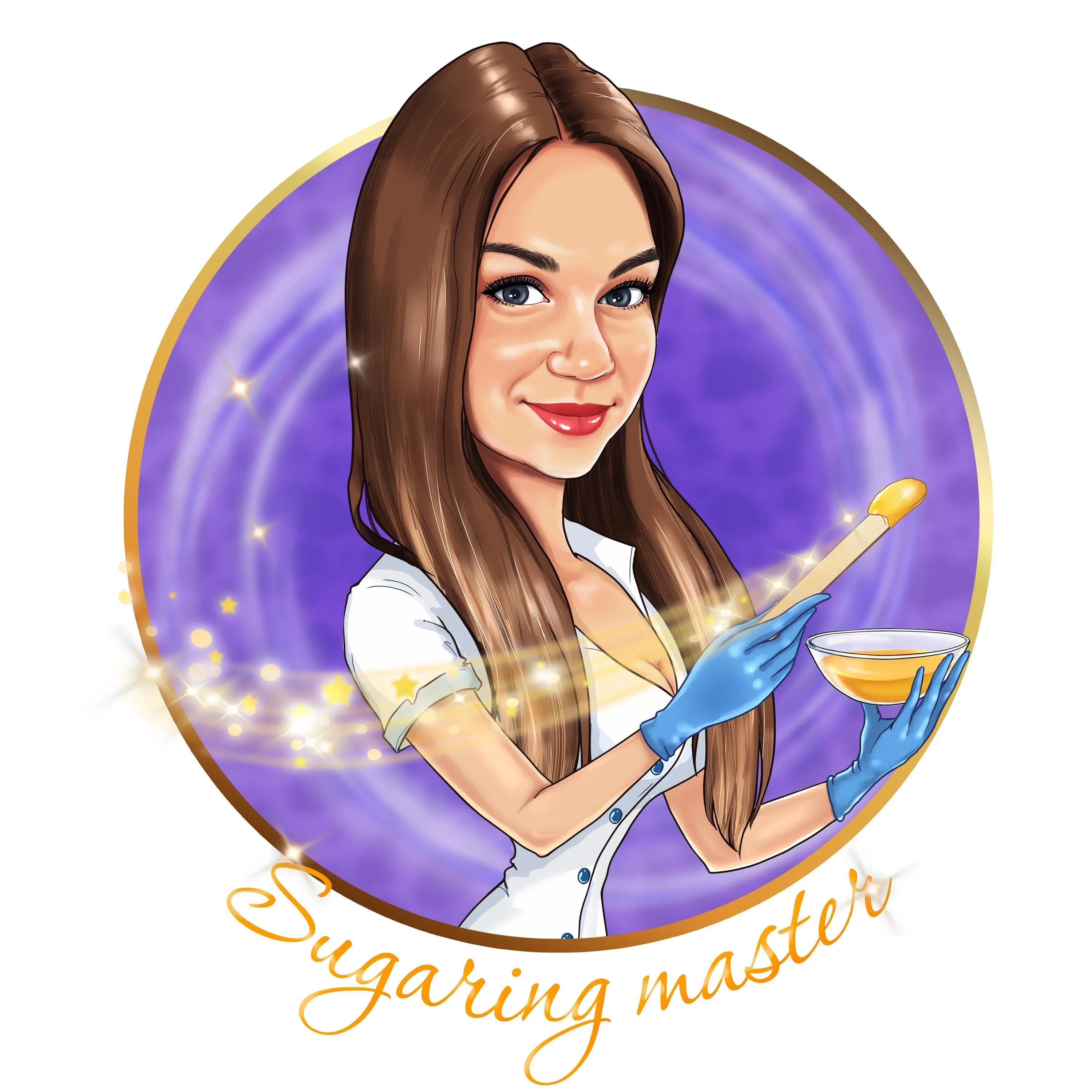 Lip Gloss Business Logo