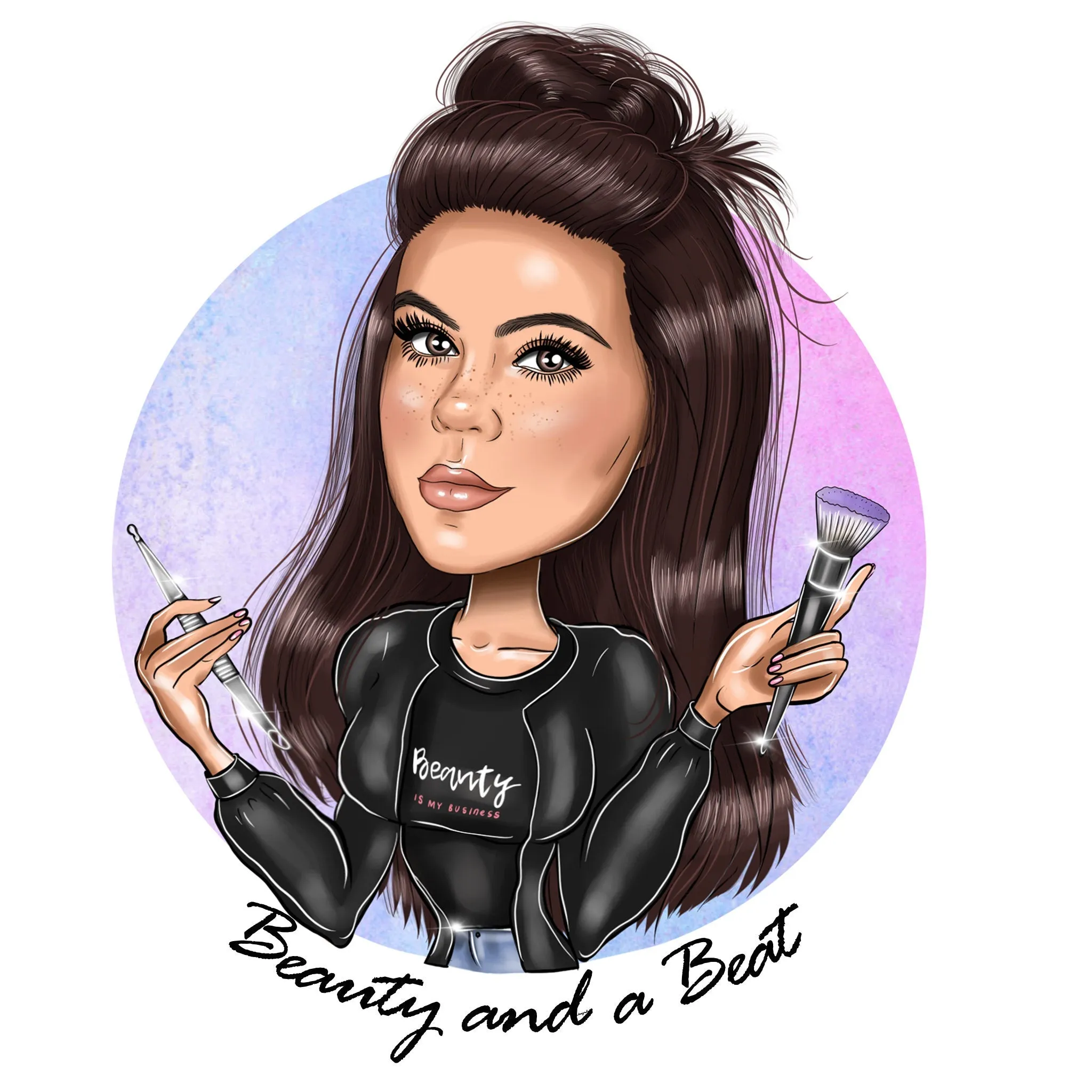 Lip Gloss Business Logo