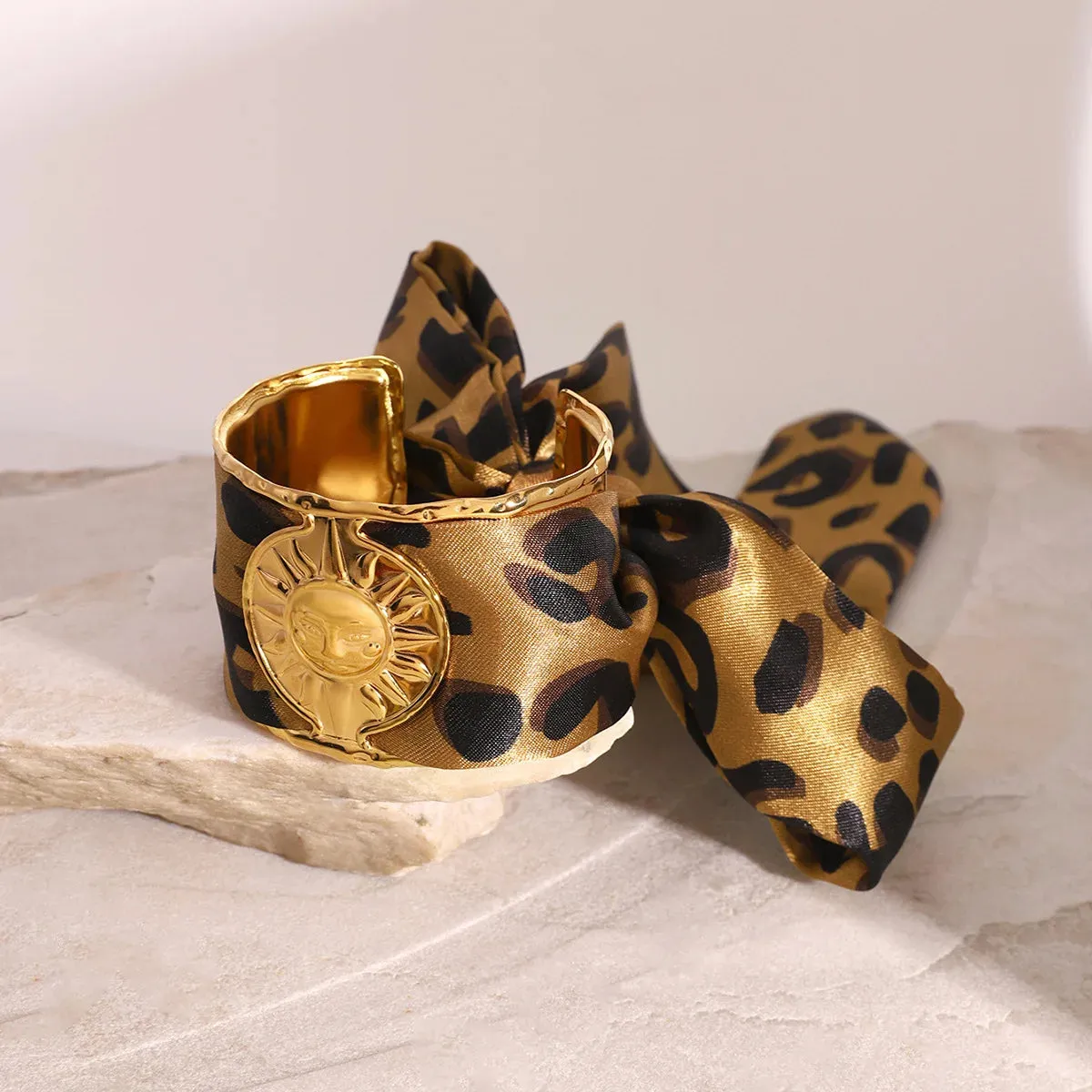 Loe Leopard Silk Bracelet