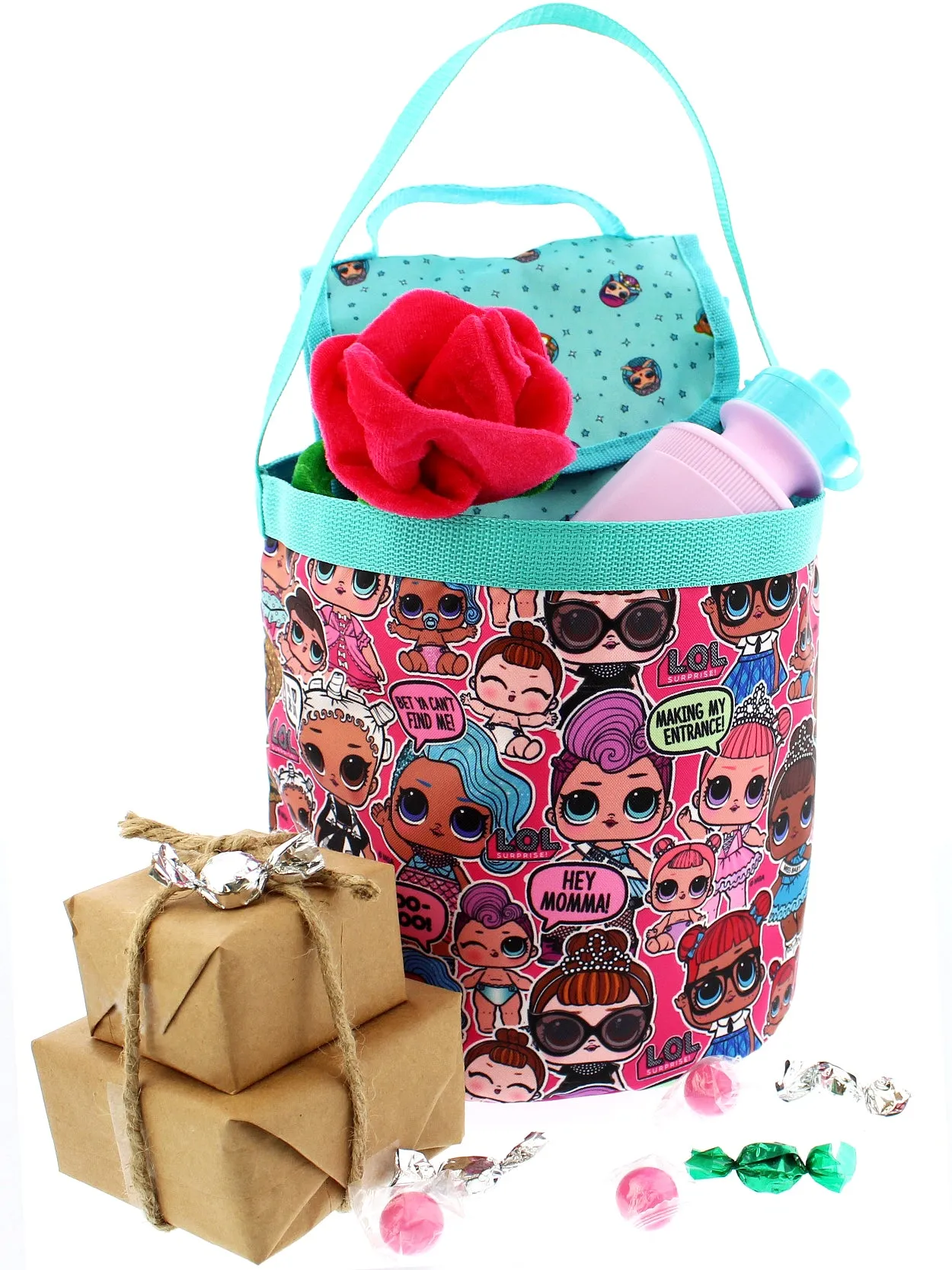 L.O.L. Surprise! Collapsible Bucket Tote Bag
